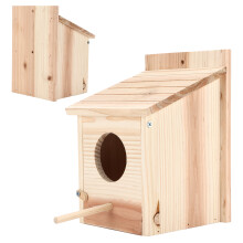 Nichoir en bois DIY boîte d'élevage 15x16x21,5 cm