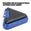 Alloy Tattoo Pedale RCA 7.8x7cm Blu-Nero 12
