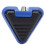 Alloy Tattoo Pedale RCA 7.8x7cm Blu-Nero 2