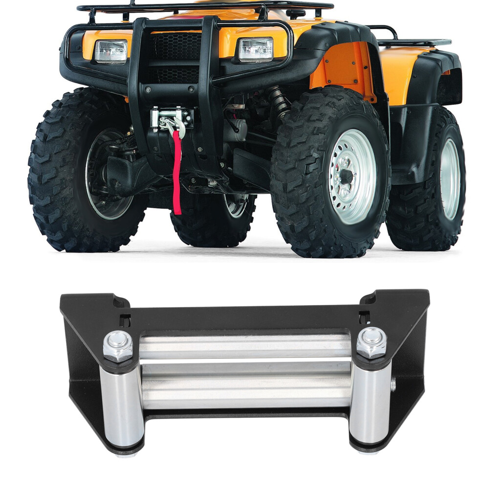 Winch Roller Fairlead 165Mm/6.5In Metal Universal Maintenance Replacement For Atv Utv 9421322513022
