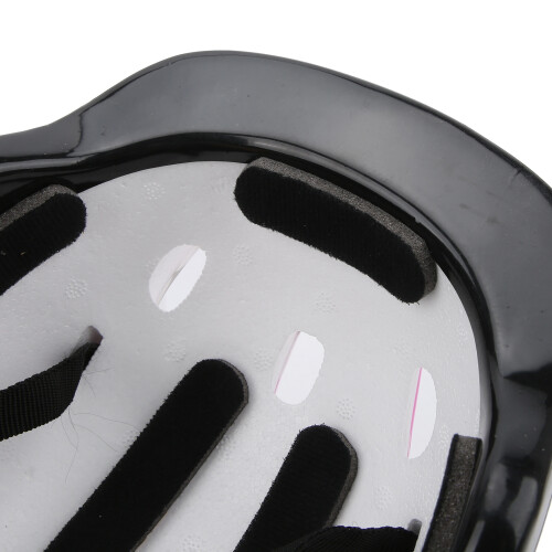 Casco per bambini regolabile in schiuma+PVC, rosa, protezione 2