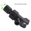 Supporto universale nero per braccio della doccia 57 g 108  62 mm 3
