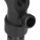 Supporto universale nero per braccio della doccia 57 g 108  62 mm 11