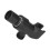 Supporto universale nero per braccio della doccia 57 g 108  62 mm 6