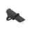Lampe de vélo LED mini étanche à piles AA noire 3.1oz 13