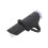 Lampe de vélo LED mini étanche à piles AA noire 3.1oz 3