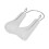 Shapeur de nez en silicone, 2,91,85,3 cm, 21 g, SS 7