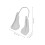 Shapeur de nez en silicone, 2,91,85,3 cm, 21 g, SS 12