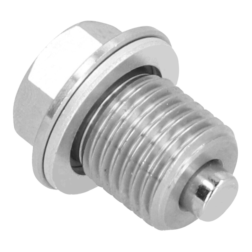 M14x1.5mm Oil Drain Plug Stainless Steel Neodymium Magnet Oil Sump Screw Universal 7631322514550