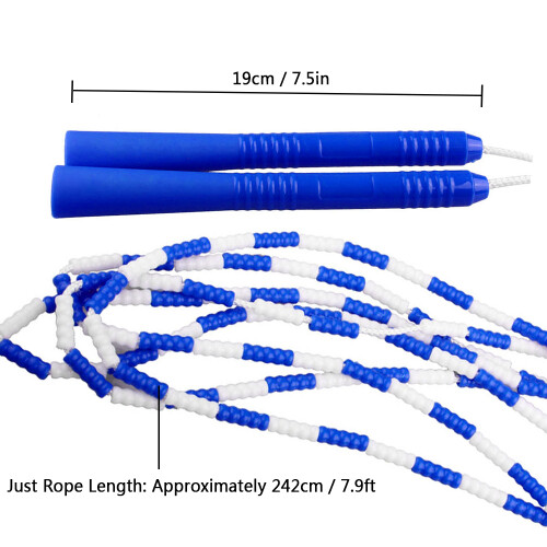Corda per saltare regolabile 280 cm 110 g multicolore