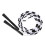 Corda per saltare regolabile 280 cm 110 g multicolore 3