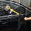 Balai de lavage automobile multifonction 16-18mm sans eau jaune 5