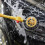 Balai de lavage automobile multifonction 16-18mm sans eau jaune 8