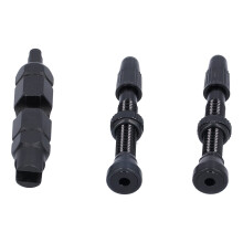 Valvola tubeless di tipo francese da 1,6 pollici nera