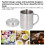 DoubleLayer Tazza per bambini 400 ml 8 cm 10,5 cm Argento 6
