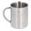 DoubleLayer Tazza per bambini 400 ml 8 cm 10,5 cm Argento 7