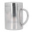 DoubleLayer Tazza per bambini 400 ml 8 cm 10,5 cm Argento 2