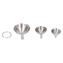 3 pezzi di mini imbuto in acciaio inossidabile 201 SS 2.2oz