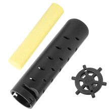 Humidificateur de guitare ABS+éponge, noir, folk acoustique