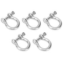 5 Stück M8 Edelstahl-Bügelverschlussanker 200kg Tragkraft für Marine & Outdoor