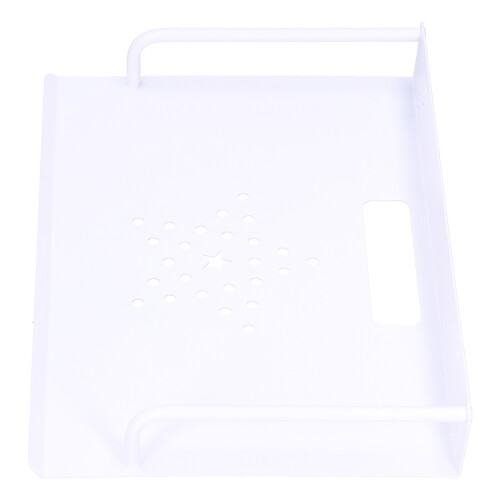 Rack per router in alluminio spaziale 28.5x21cm/11.2x8.3in 2
