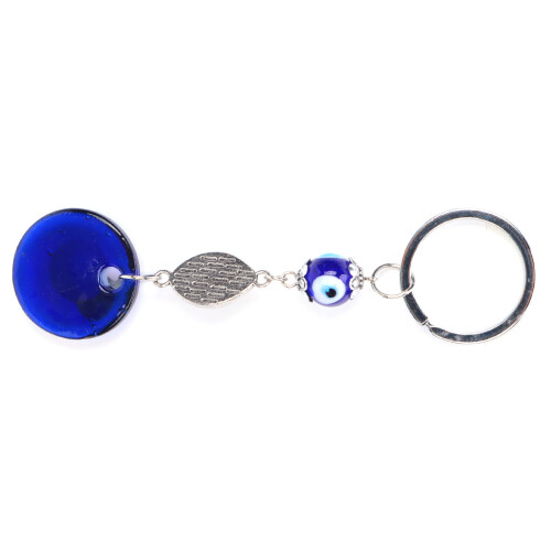 Portachiavi Occhi turchi blu 12x3 cm, 1 pezzo 2