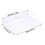 Rack per router in alluminio spaziale 28.5x21cm/11.2x8.3in 12