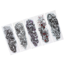 5 pezzi di adesivi per tatuaggi per braccio intero TQB-001 170x480mm