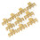 10 pezzi di clip in ABS per rulli di capelli pinze artiglio per salone 15