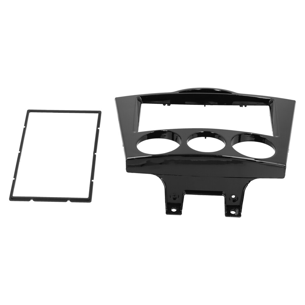 2Din Radio Stereo Fascia Frame Dash Cd Panel Trim Replacement For Mazda Rx-8 2003-2008 6941322519303