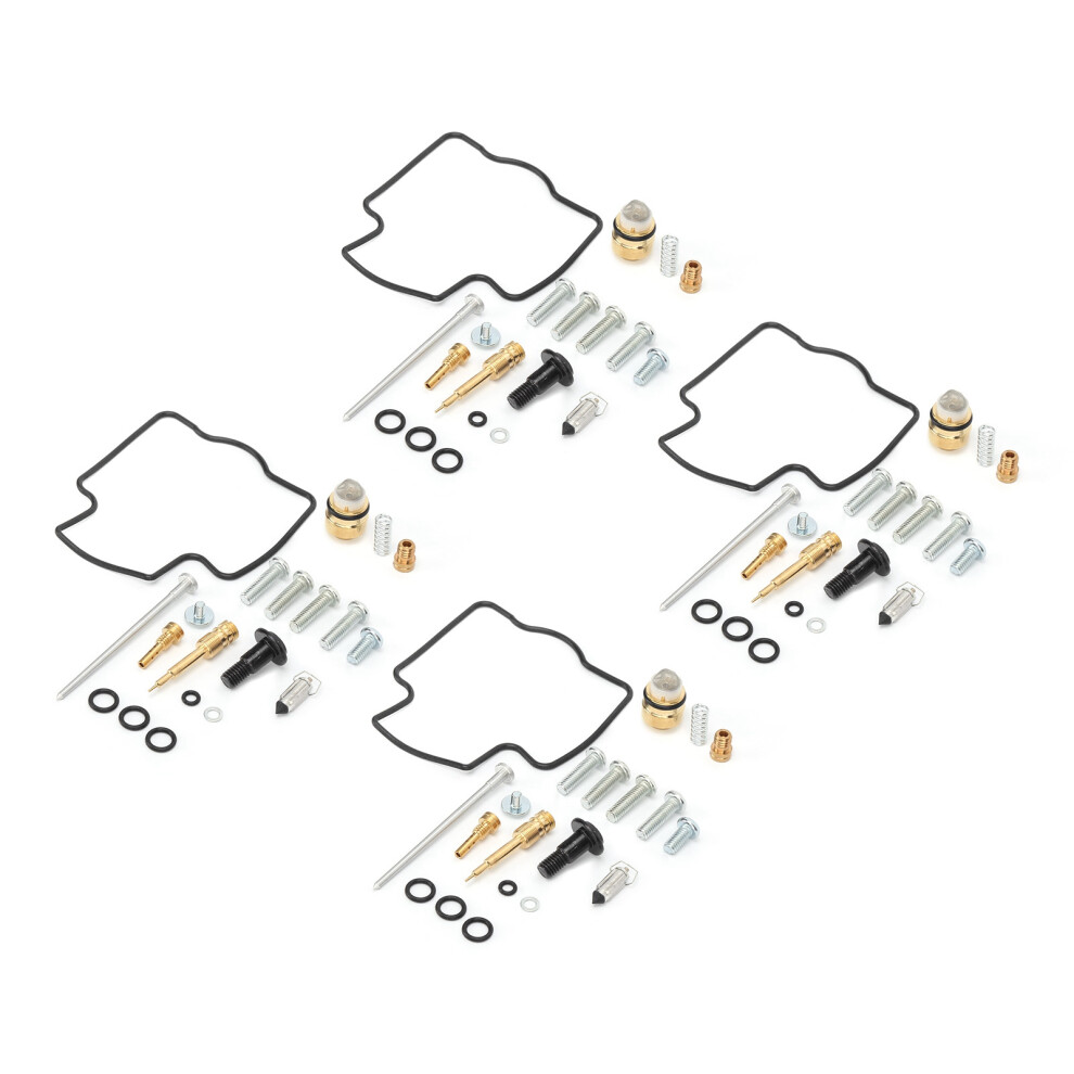 4 Set Motorcycle Carburetor Repair Kit Replacement For Kawasaki Zx750 Ninja Zx7r 1996Â2003 9491322519393