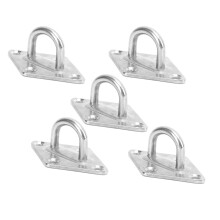 10 pièces de boucle de porte M5 en acier inoxydable pour voile d'ombrage