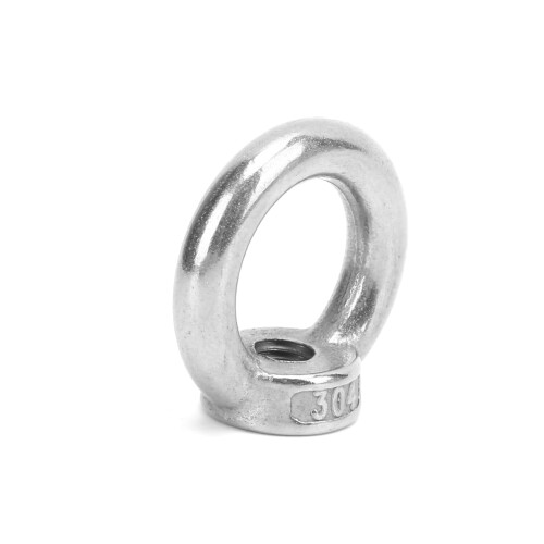 Écrou-œil de levage en inox M8 argenté, 295 g 2