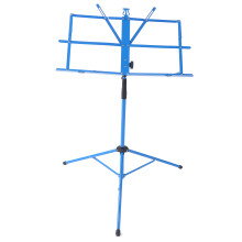 Supporto per spartiti in metallo, piccolo 48x30cm 21.2-53.1in Blu