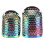 Doigtier en laiton S/M 2,8 cm/1,1 po multicolore 1 ensemble 5