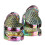 Doigtier en laiton S/M 2,8 cm/1,1 po multicolore 1 ensemble 13