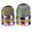 Doigtier en laiton S/M 2,8 cm/1,1 po multicolore 1 ensemble 14