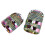 Doigtier en laiton S/M 2,8 cm/1,1 po multicolore 1 ensemble 15