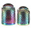 Doigtier en laiton S/M 2,8 cm/1,1 po multicolore 1 ensemble 12