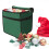 nylon 600D PP 64-cell gris Noël 32x32x32 cm 16