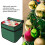 nylon 600D PP 64-cell gris Noël 32x32x32 cm 6