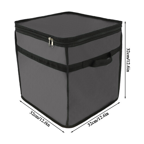nylon 600D PP 64-cell gris Noël 32x32x32 cm 1