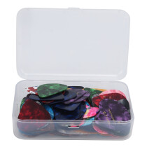 100 pezzi di plettro per chitarra 0,71 mm colorati PVC universale