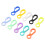 Ganci a granchio 32mm 1.26in Colore misto 50 pezzi 7