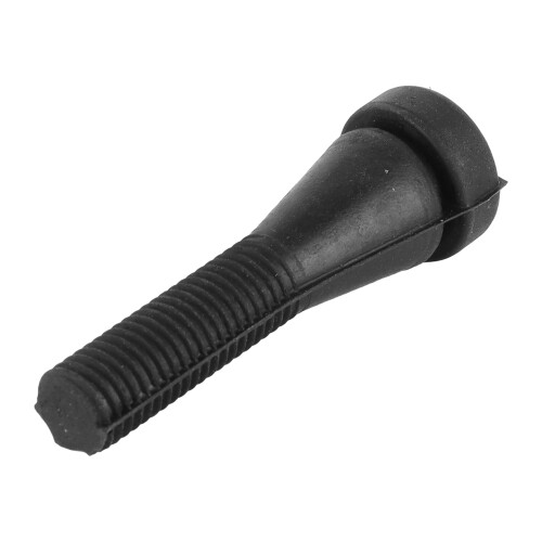 100 pezzi di spiumatore in gomma per pollame 60x10 mm nero 2