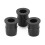 50 pezzi Well Nut in gomma M6x0,8mm nero per parabrezza 9