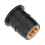 50 pezzi Well Nut in gomma M6x0,8mm nero per parabrezza 4