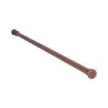 Binario per tende in acciaio ad alto tenore di carbonio effetto legno 54,8 cm