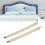 2 pièces Attaches de drap et sangles 60,5 cm  2,5 cm kaki 3