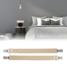2 pièces Attaches de drap et sangles 60,5 cm 2,5 cm kaki